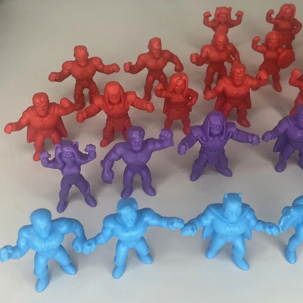 Wendy’s Kids Meal Toys 2023 DC Super Heroes Figures Lot of 27